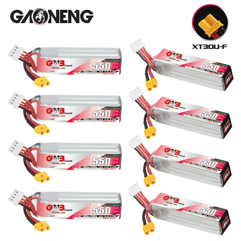 Drone Battery 3S - GNB HV 11.4V 550mAh 100C/200C แบตเตอรี่