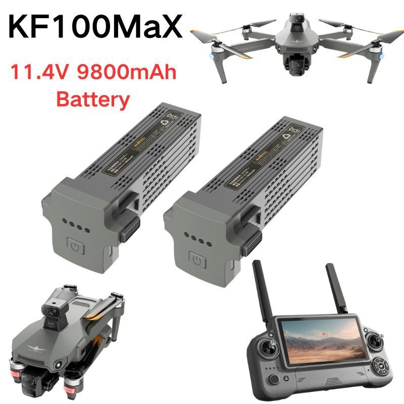 Drone Battery Lipo - KF100 MAX RC Drone แบตเตอรี่เดิม 11.4V