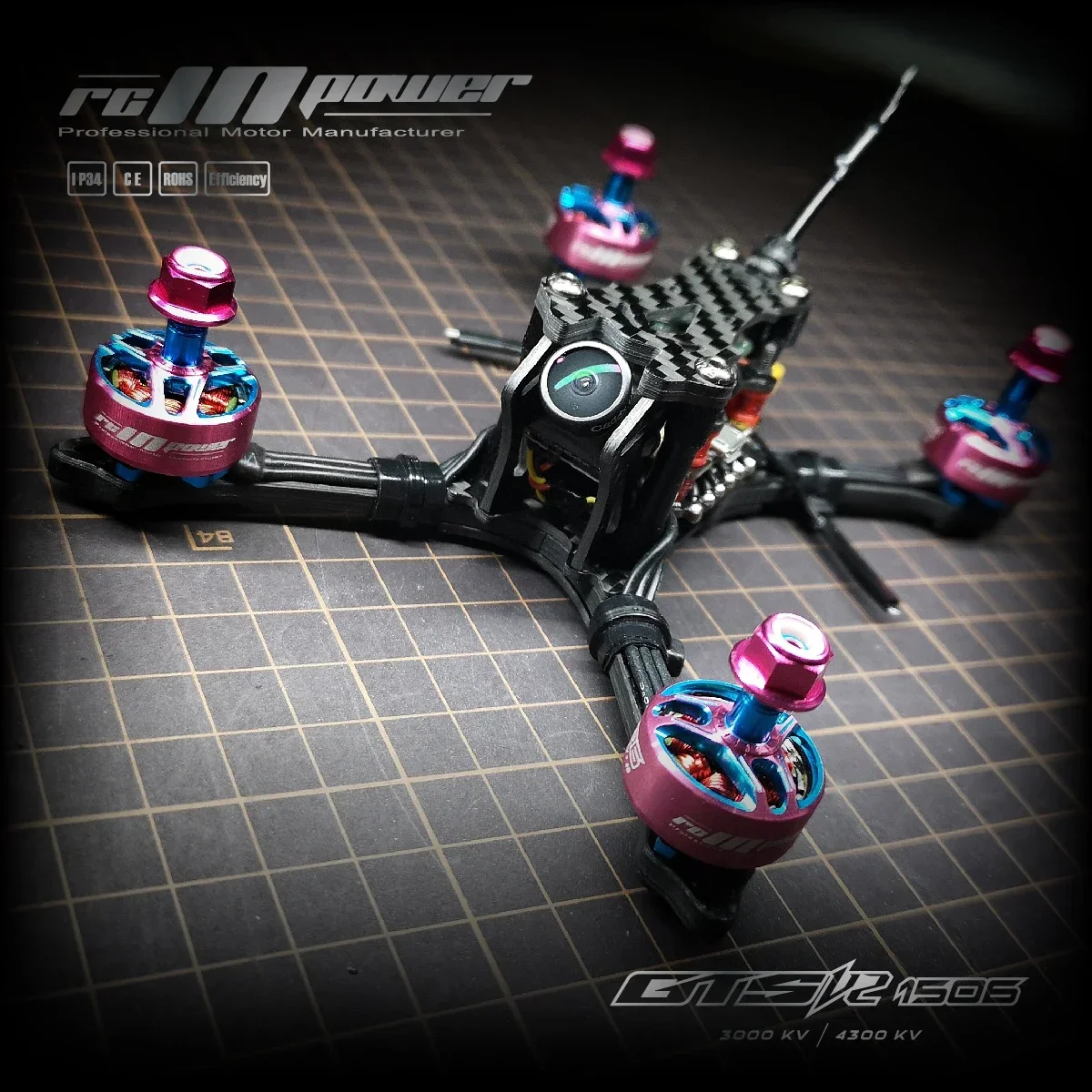 RCINPOWER GTS V2 1506 มอเตอร์ไ - Drone Battery 4S บทวิจารณ์และราคา