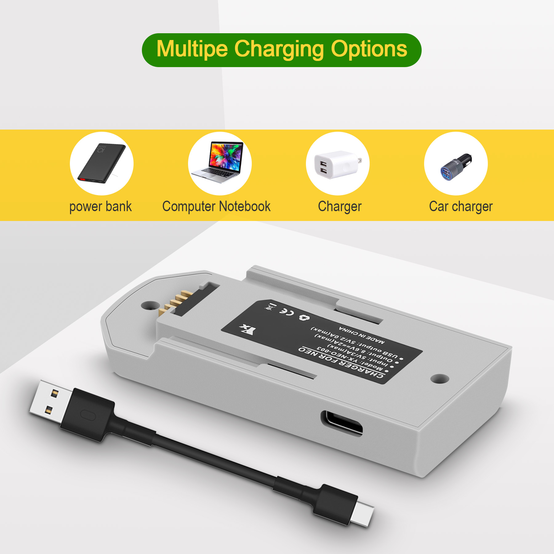 เครื่องชาร์จแบตเตอรี่ USB แบบส - Drone Battery Balance Charger บทวิจารณ์และราคา