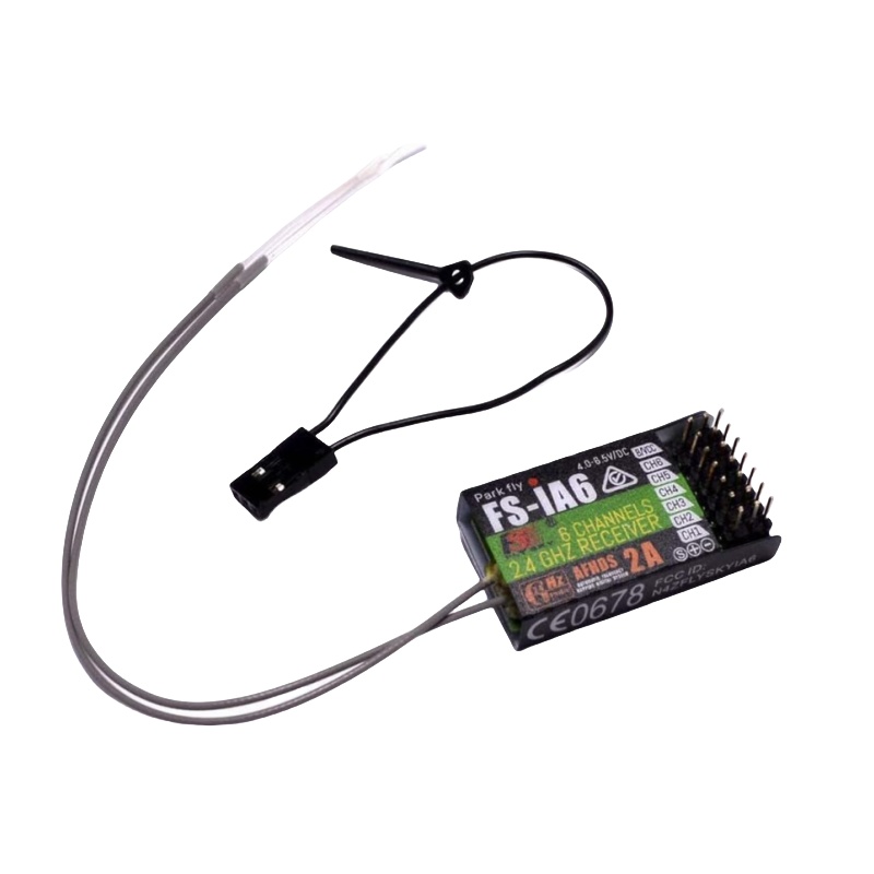 ฟลายสกาย FS-IA6 ตัวรับสัญญาณ 6 - Drone Battery Plate บทวิจารณ์และราคา