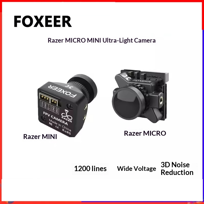 กล้อง FPV FOXEER Razer MICRO น - Drone Battery High Voltage บทวิจารณ์และราคา