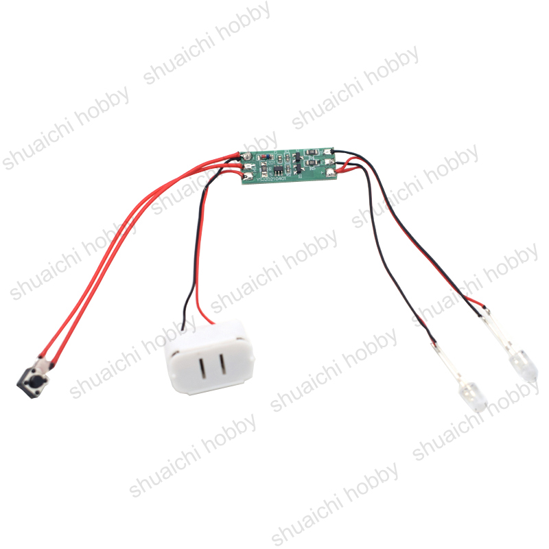 3-12V Strobe กระพริบโมดูลสีแดง - Drone Battery Alarm บทวิจารณ์และราคา