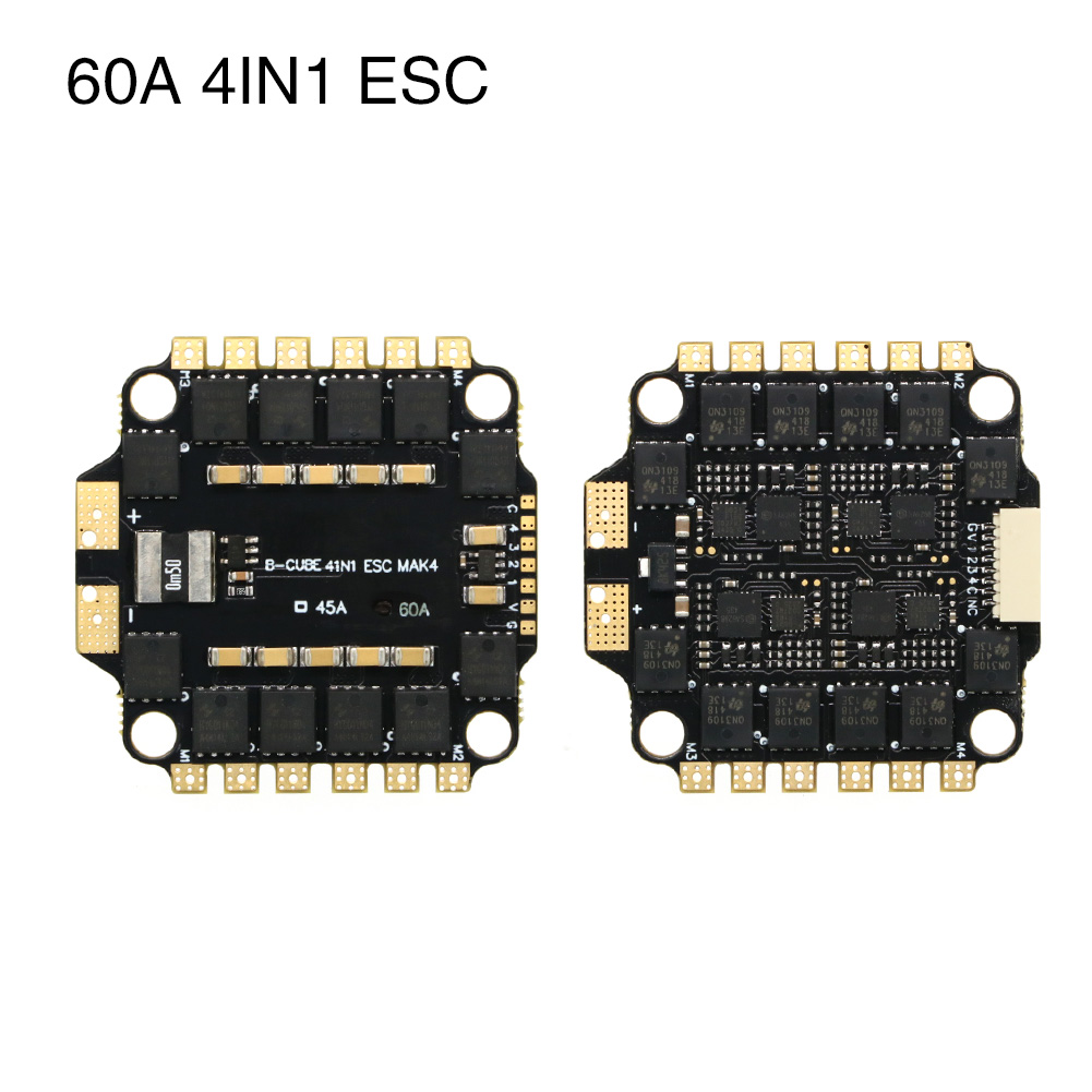 UAngel 4IN1 45A 60A ESC BLHELI - Drone Battery 6S บทวิจารณ์และราคา