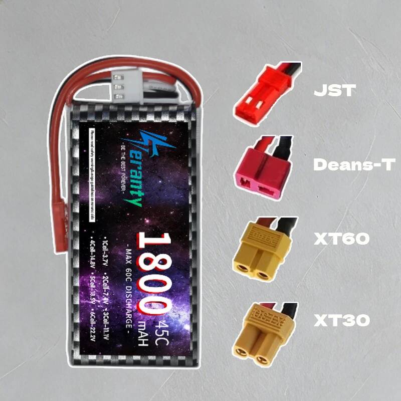TERANTY 2S 3S 4S 1800mAh แบตเต - Drone Battery 4S บทวิจารณ์และราคา