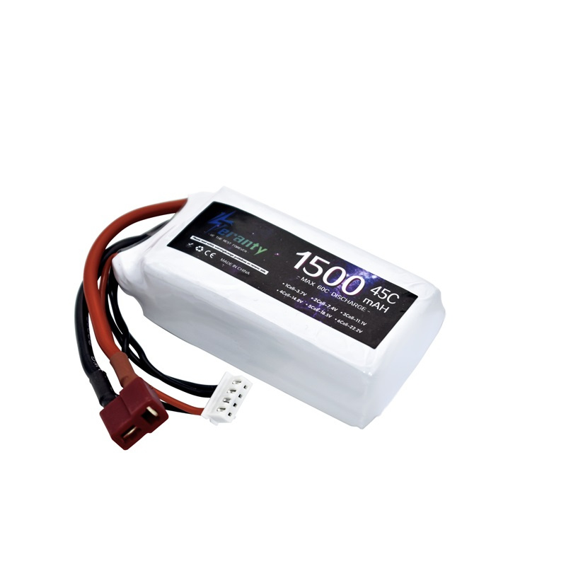 TERANTY 3s 45C 11.1V 1500mah แ - Drone Battery 3S บทวิจารณ์และราคา