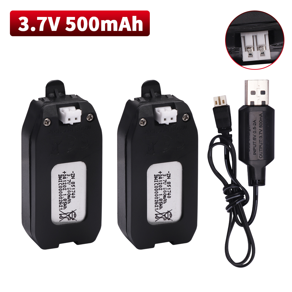 3.7V 500mAh แบตเตอรี่ลิเธียมสํ - Drone Battery Lipo บทวิจารณ์และราคา
