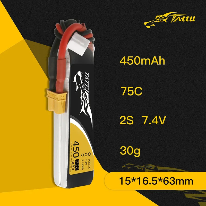 แบตเตอรี่ Tattu ใหม่450/500/55 - Drone Battery 3S บทวิจารณ์และราคา