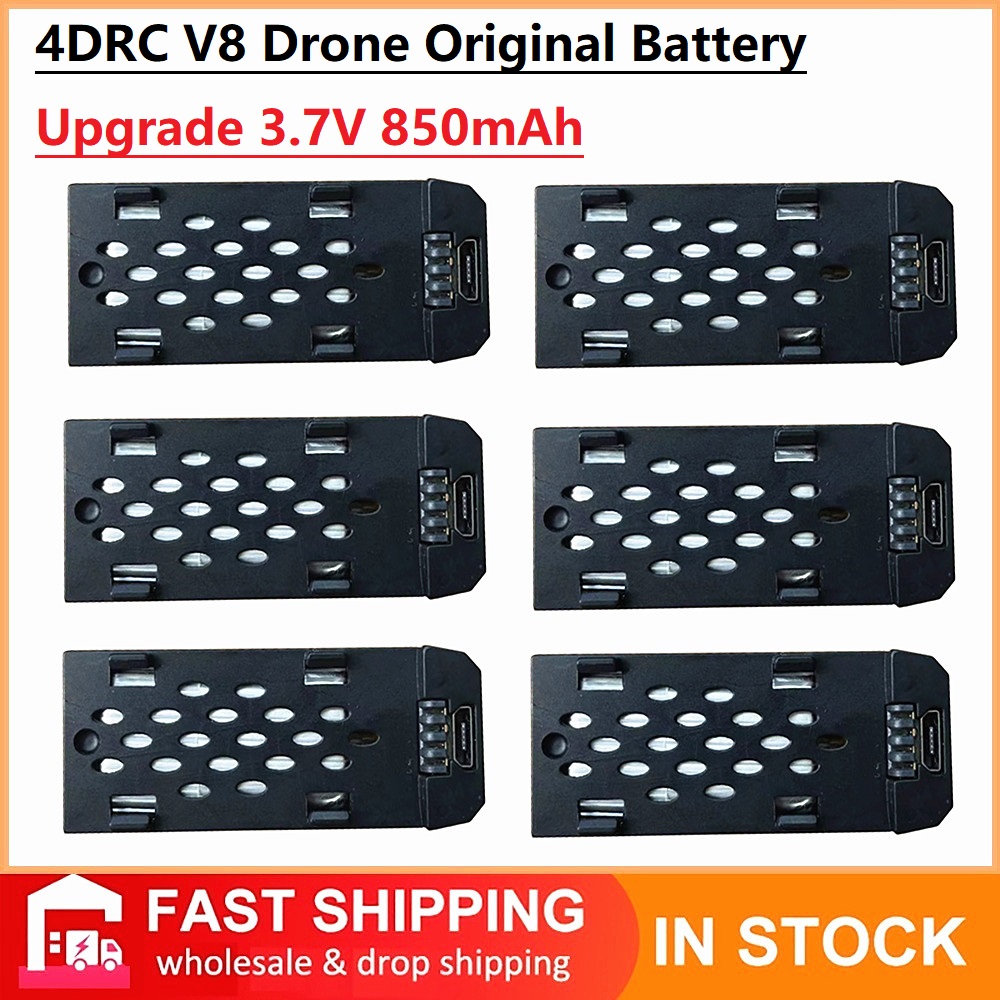 4DRC V8 Drone แบตเตอรี่เดิม 3. - Drone Battery Lipo บทวิจารณ์และราคา