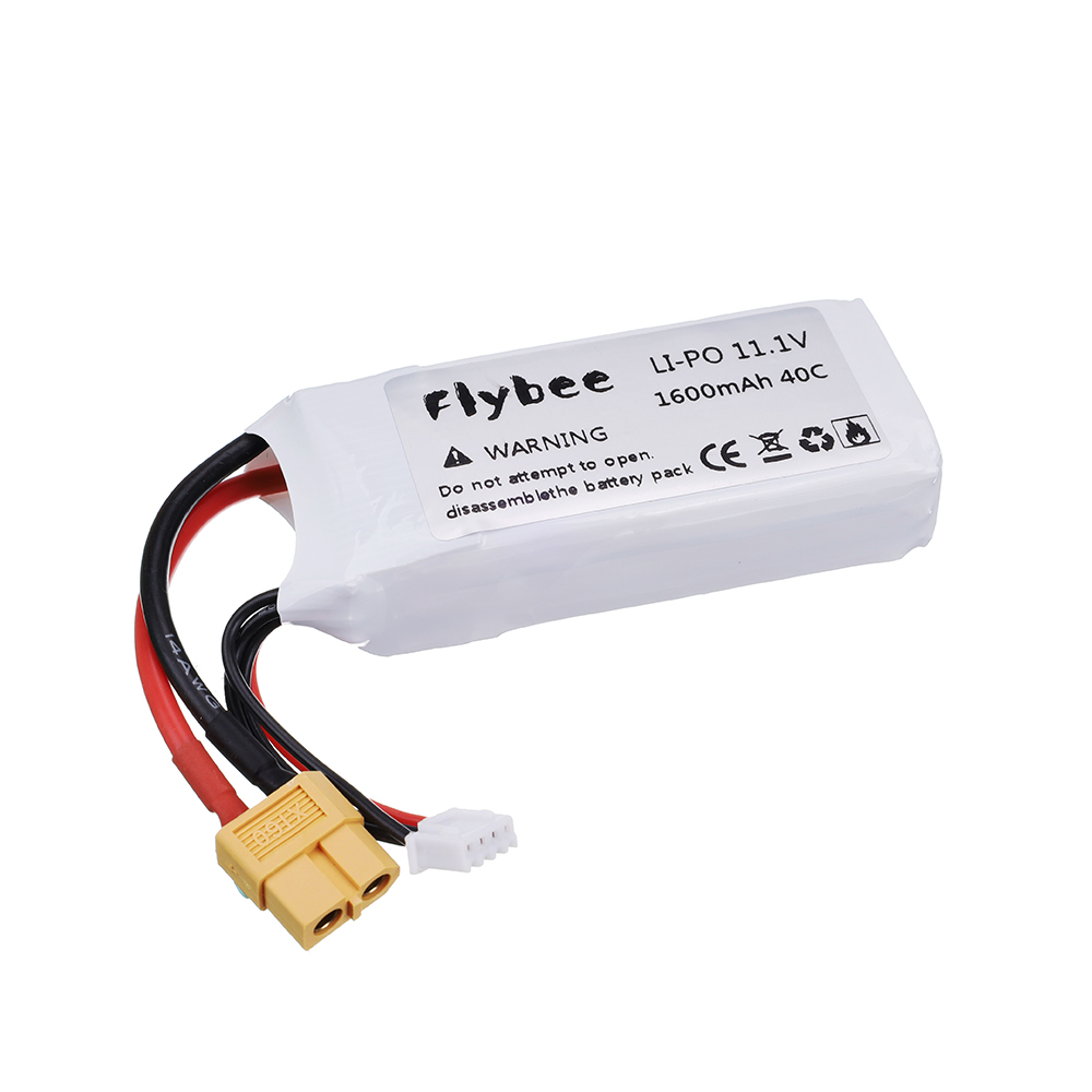 2Pcs Rate 40C 11.1V 1600MAh แบ - Drone Battery 3S บทวิจารณ์และราคา